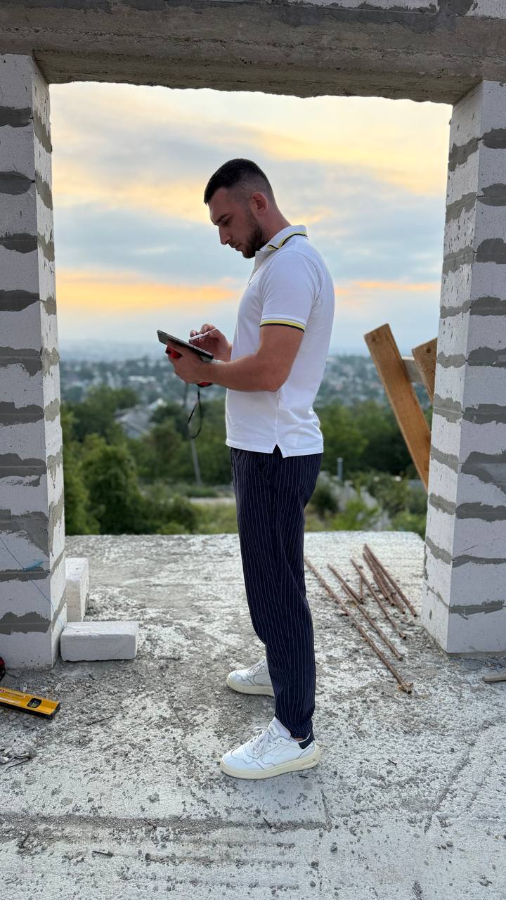 Verificări pe șantier — proces de lucru IONASCU INTERIOR